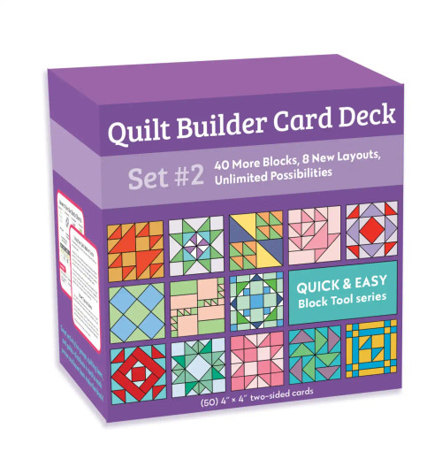 Quilt Builder Card Deck 2 Premier Stitching