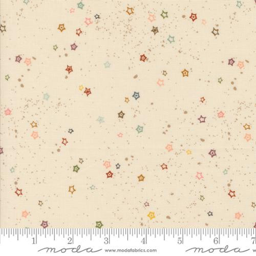 Moda Fabric - Foraged Found - Stars - Eggshell #45637-11