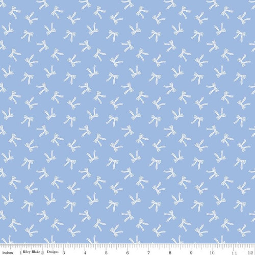 Riley Blake Designs - Penelope - Bows - Sky #c16643-sky