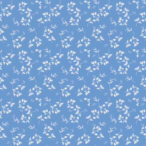 Riley Blake Designs - Penelope - Stems - Blue #c16641-blue