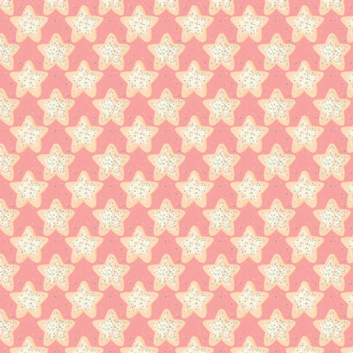 Cloud9 Fabrics - Bright Holidays - Grandma's Sugar Cookies - Organic Cotton #228044