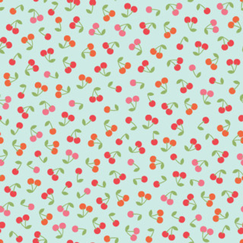 Kimberbell Designs - Sweet Shoppe - Cherries - Blue #11026-b