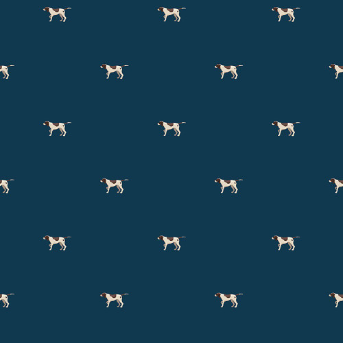 Riley Blake Designs - Plaid-Venture Club - Pointers - Navy #c17044-navy