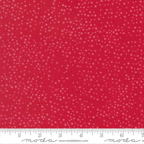 Moda Fabrics - Darling Peony - Dotty Thatched - Lipstick #48715-231
