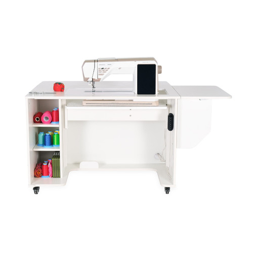 Melbourne Electric Lift Sewing and Quilting Cabinet Premier Stitching