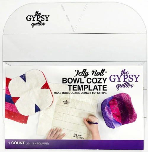 Jelly Roll Bowl Cozy Template Premier Stitching