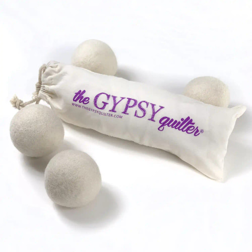 The Gypsy Quilter Wool Dryer Balls 4pk Premier Stitching