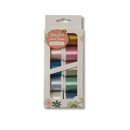 Baby Lock Sweet Seams 10pc Madeira Rayon 220yd Embroidery Thread Set Premier Stitching