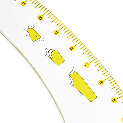 Dritz Curve Ruler Clear 12in Premier Stitching