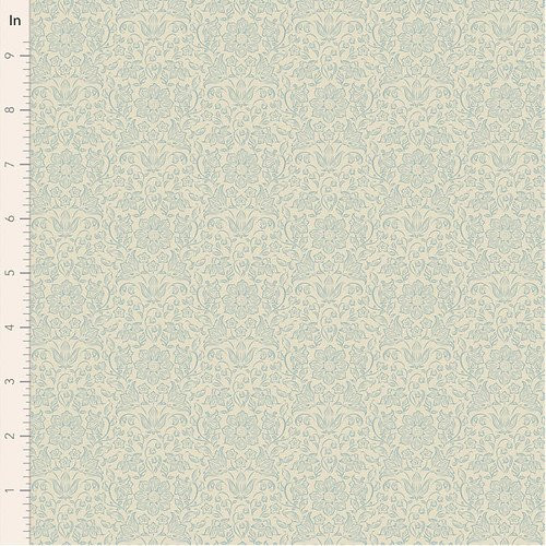 Tilda Fabrics - Songbird - Blender - Lila - Light Blue #til110156-V15