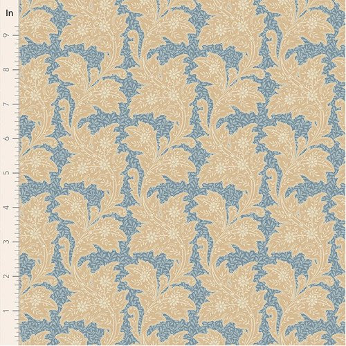 Tilda Fabrics - Songbird - Blender - Stella - Blue #til110157-V15