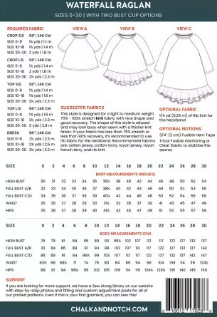 Waterfall Printed Pattern