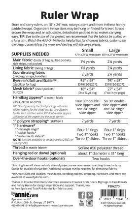 Ruler Wrap Pattern (PATTERN-PBA270)