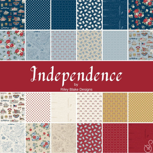 Riley Blake Designs - Independence - 10in Squares, 42pcs #10-17330-42