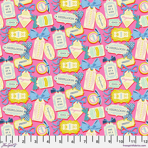 Free Spirit Fabric - Market Days - Priceless - Rose #pwst039-xrose