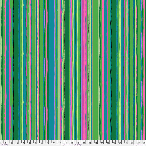 Kaffe Fassett Collective Feb 2026 - Echo Stripe - Green #pwgp209.green