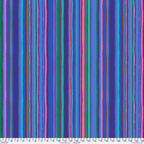 Kaffe Fassett Collective Feb 2026 - Echo Stripe - Blue #pwgp209.blue