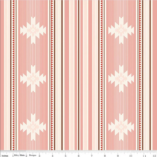 Riley Blake Designs - Cowgirl - Blanket - Pink #c17482-pink