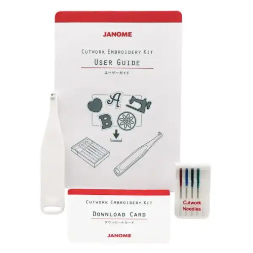 Janome Cutwork Embroidery Kit Premier Stitching