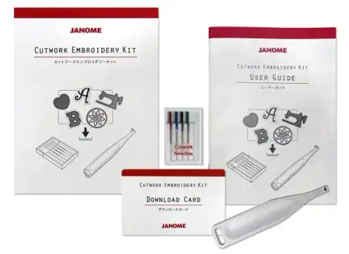 Janome Cutwork Embroidery Kit Premier Stitching