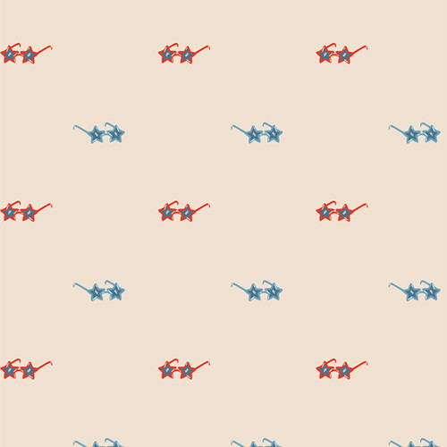 Art Gallery Fabrics - Bloomin Americana - American Pop #bam-47103