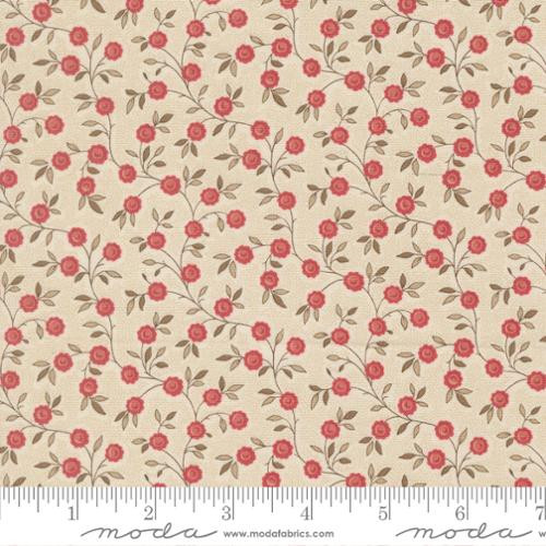 Moda Fabrics - Fleur De Paris - Topiare Florals Vines - Pearl #13995-11