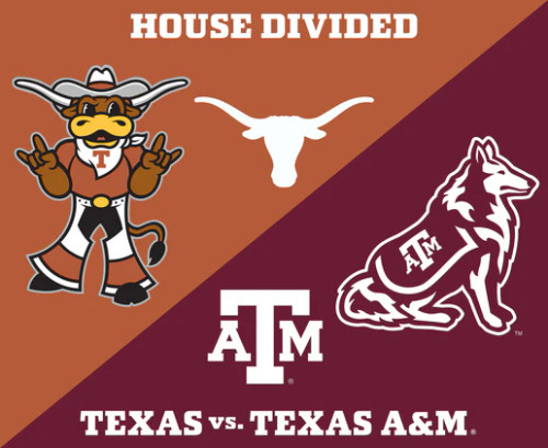 Sykel Fabrics - Texas A&M 1396 - House Divided #tam-1396tx-tam
