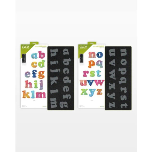 GO! Carefree Alphabet Lowercase Set (2-Die Set) (accu-55491