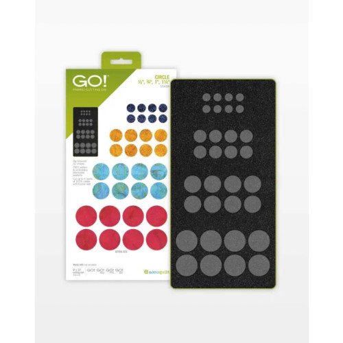 GO! Circle-1/2", 3/4", 1", 1 1/4" Die (accu-55484