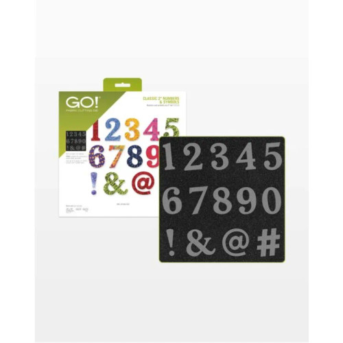 GO! Classic 2" Numbers & Symbols Die (accu-55219