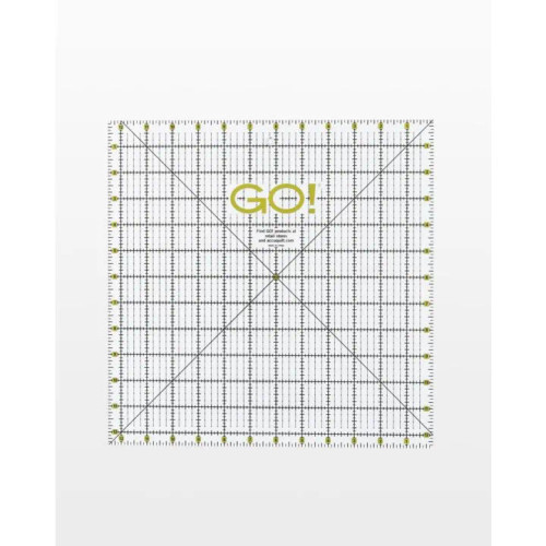 GO! Quilting Ruler-12 1/2" x 12 1/2" (accu-55475