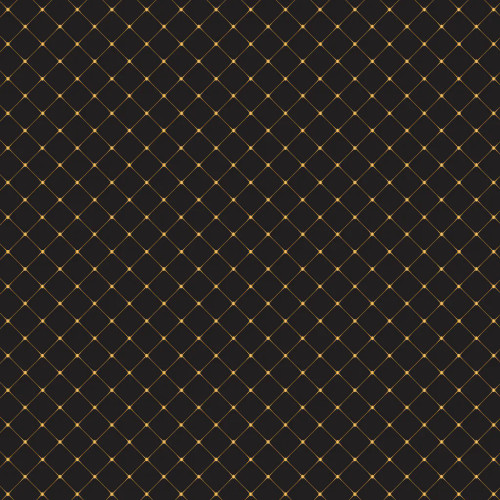 Camelot Fabrics - Gilded - Diamonds - Black Metallic Ink #21240903L-02