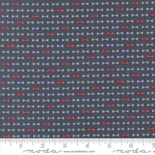 Moda Fabrics - Independence Day - Bowties - Indigo #55725-14