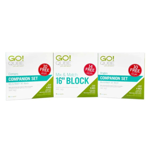 Accuquilt GO! Qube 16" Building Blocks Bundle