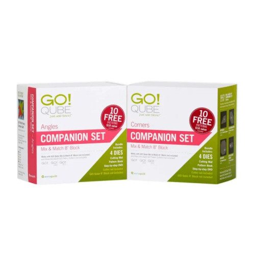 Accuquilt GO! Qube 8" Companion Sets Bundle (accu-56467)