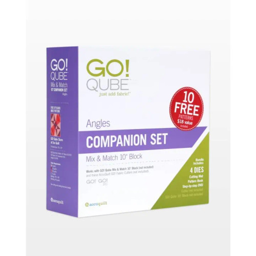 Accuquilt GO! Qube 10" Building Blocks Bundle (accu-56461)