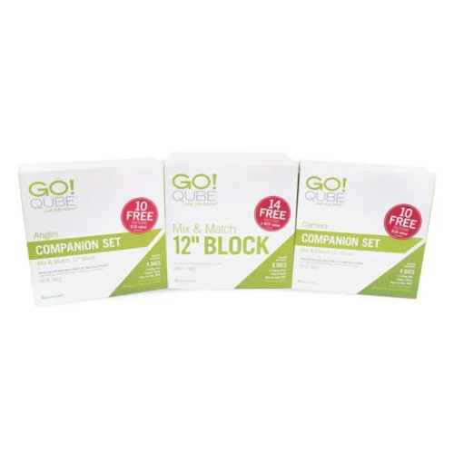 Accuquilt GO! Qube 12" Building Blocks Bundle (accu-56462)
