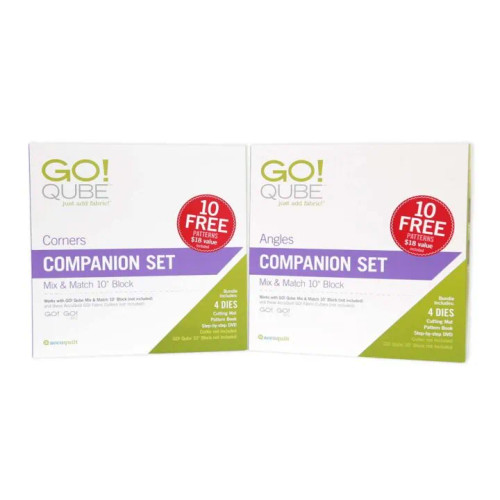 Accuquilt GO! Qube 10" Companion Sets Bundle (accu-56469)