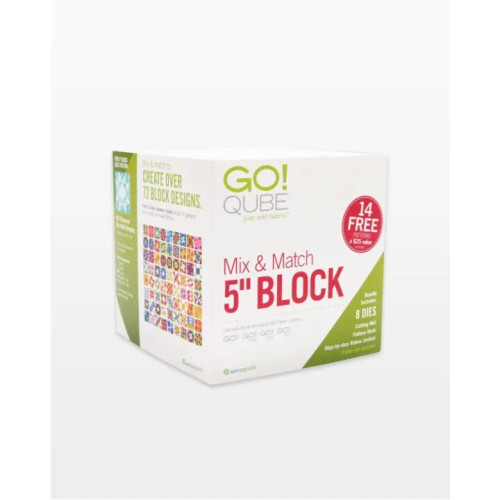 Accuquilt GO! Qube 5" Building Blocks Bundle (accu-56457)
