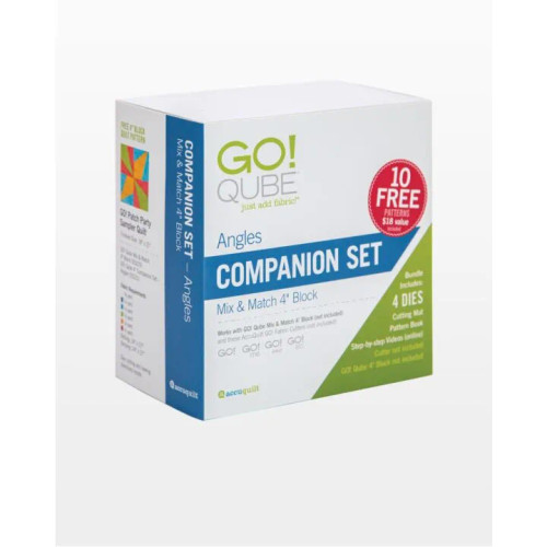 Accuquilt GO! Qube 4" Companion Sets Bundle (accu-56464)