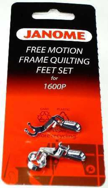 Janome Convertible Free Motion Frame Quilting and Ruler Foot Set Janome Convertible Free Motion Frame Quilting and Ruler Foot Set