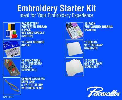 Brother Embroidery Starter Kit