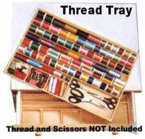 Horn Thread Tray 15 5/8 x 22 1/2 x 3/4