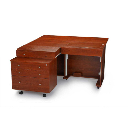 Kangaroo & Joey Sewing Cabinet Combo in Teak Kangaroo & Joey Sewing Cabinet Combo in Teak