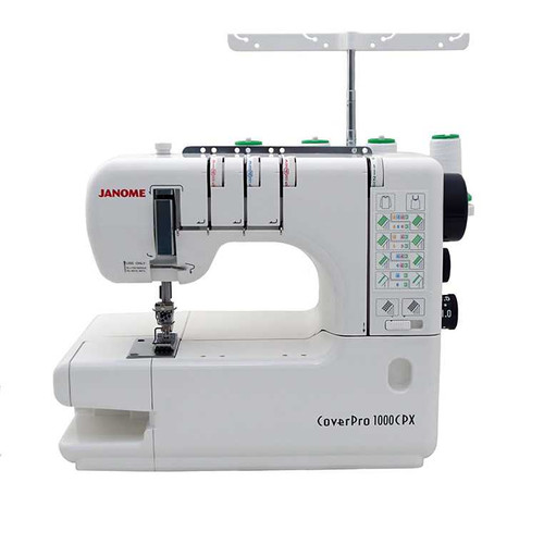 Janome Cover Pro 1000CPX Coverstitch Machine with Bonuses Janome Cover Pro 1000CPX Coverstitch Machine with Bonuses