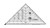 Creative Grids Half-Square 4-in-1 Triangle Quilt Ruler