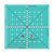 Creative Grids 9-1/2in Square It Up or Fussy Cut Square Quilt Ruler