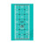 Creative Grids Itty-Bitty Eights Rectangle Ruler 3in x 7in Quilt Ruler