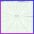 Sew Steady Westalee 8.5” Crosshair square 5 Point Ruler Sew Steady Westalee 8.5” Crosshair square 5 Point Ruler