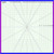 Sew Steady Westalee 8.5” Crosshair square 5 Point Ruler Sew Steady Westalee 8.5” Crosshair square 5 Point Ruler